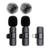 Xiaolo Wireless Lavalier Microphone – Plug & Play Mini Mic for iPhone, Android, Laptop - Samanta Factory