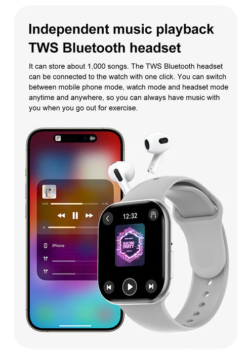 Smartwatch DT Watch 10 – 100+ Sports Modes & Waterproof Design SF