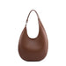 Half-Moon Shoulder Bag – Soft Versatile Leather Handbag for Women - Samanta Factory