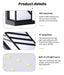 Modern LED Wall Light with Radar Motion Sensor – 16W/30W Waterproof IP55 ABS Lamp for Indoor & Outdoor Lighting - Samanta Factory