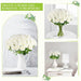 Artificial Velvet Roses – 50PCS Long-Stem Flower Bouquet SF