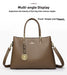 Elegant Commuter Tote Bag – Spacious Unisex Handbag with Detachable Strap - Samanta Factory