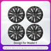 4PCS Design for TESLA Model Y 2020-2024 Vehicle Full Coverage Storm Wheel Cover Cap 19 Inches Wheel Hubcap Automobile Accessorie - Samanta Factory