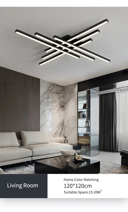 LED Ceiling Light – Modern 4-Bulb Fixture for Bedroom & Foyer - Samanta Factory