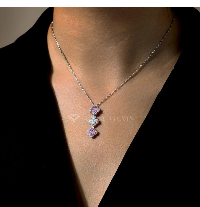 Moissanite Pendant Necklace – VVS1 D Color SF