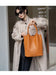 Bucket Bag – Soft Versatile Leather Shoulder Handbag for Women - Samanta Factory