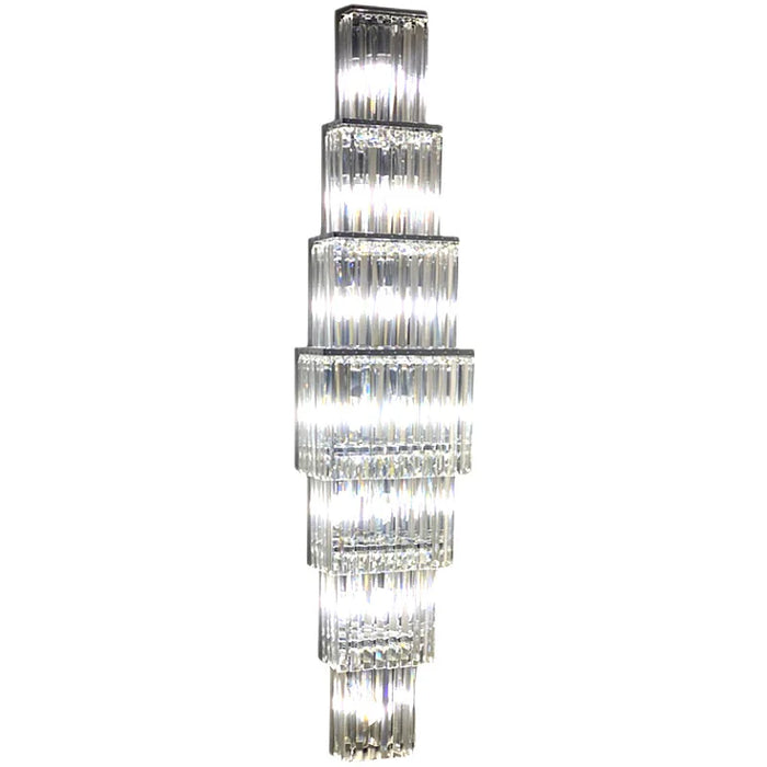 Crystal Wall Lamp – Modern Gold LED Lighting for Dining & Bedroom - Samanta Factory