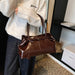 Stylish Vegan Leather Tote Bag with Tassel Detail and Spacious Interior - Samanta Factory