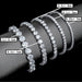 Moissanite Vintage Bracelet – 925 Sterling Silver Unisex Jewelry - Samanta Factory