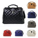 Women’s Shoulder & Crossbody Bag – Trendy Rhomboid Doctor Handbag - Samanta Factory