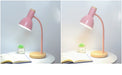 Wooden Desk Lamp – Elegant Design with E27 Socket for Soft, Eye-Friendly Lighting - Samanta Factory