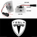 Tesla 2Pcs Car Door Projector Welcome Lights Accessories For Tesla Model 3 S X Y Cybertruck Roadster SpaceX Car Accessories - Samanta Factory