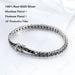 EWYA D Color Moissanite Tennis Bracelet 925 Silver 18K Gold - Samanta Factory