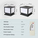 Solar LED Wall Light – Waterproof 4-Color Emergency Outdoor Lamp - Samanta Factory