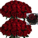 Velvet Artificial Roses – Real Touch 50PCS Bouquet for DIY & Decor Samanta Factory