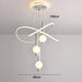 LED Crystal Pendant Light – 3 Color Modes with Remote Dimming SF