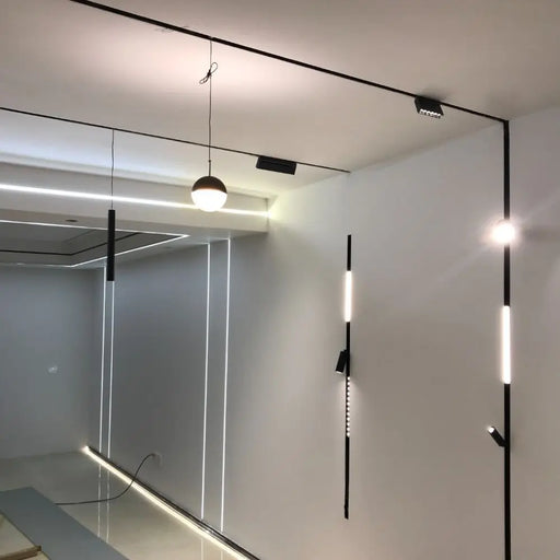 Magnetic LED Track Spotlight – 48V Linear Ceiling Light - Samanta Factory