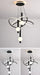 LED Crystal Pendant Light – 3 Color Modes with Remote Dimming SF