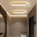 Modern LED Ceiling Light – Long Surface-Mounted Fixture with Dimmable Brightness - Samanta Factory