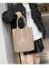 Bucket Bag – Soft Versatile Leather Shoulder Handbag for Women - Samanta Factory