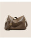 Leather Crossbody Bag - Vintage Soft Flap Style SF
