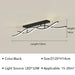 LED Ceiling Light – Simple Line Design for Modern Kitchens, Bedrooms, and Dining Areas - Samanta Factory
