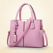 Ladies Large Tote Bag – Square Shoulder Bag, PU Leather Handbag & Crossbody for Women - Samanta Factory