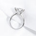 Moissanite Engagement Ring – VVS1 Round Brilliant 925 Silver SF