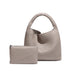 Stylish Split Leather Bucket Shoulder Bag – Versatile Women’s Handbag for Work & Casual Outings - Samanta Factory