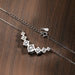 Moissanite Pendant Necklace – D-Color 1.7ct Oval Sparkle SF