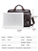 Leather Business Briefcase – 15-Inch Professional Work Bag for Men SF
