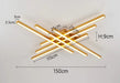 Ceiling Light – Modern Nordic Iron & Acrylic Design with LED Illumination - Samanta Factory