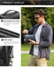 Men’s Leather Clutch Bag – Large Capacity Casual Hand Carry Bag SF