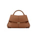 European Style Shoulder Handbag-Pleated Cowhide Leather Designer Crossbody Bag for Women - Samanta Factory