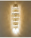 Crystal Wall Lamp – Modern Gold LED Lighting for Dining & Bedroom - Samanta Factory