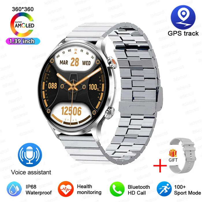 Bluetooth Calling Smartwatch – Fitness & Health Tracking SF