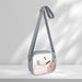 Clear PVC Crossbody Bag for Women – Transparent Square Shoulder Bag for Concerts & Travel - Samanta Factory