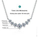 Moissanite Pendant Necklace – D-Color 1.7ct Oval Sparkle SF