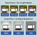 Solar LED Wall Light – Waterproof 4-Color Emergency Outdoor Lamp - Samanta Factory
