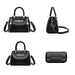 High-Quality PU Leather Handbag for Women – Animal Print Casual Tote, Versatile Fashion Bag - Samanta Factory