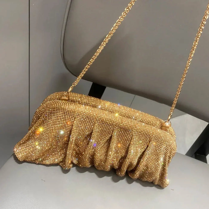 Metallic Clutch Bag – Shiny Casual for Women SF