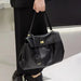 Leather Satchel Bag – Soft Casual Crossbody Style SF