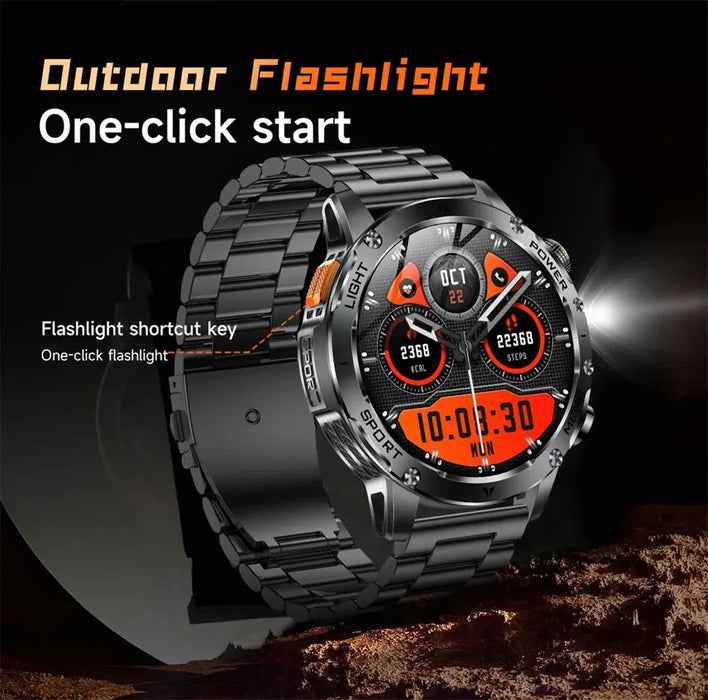 Smart Watch – AMOLED Display with AI Health Tracking SF