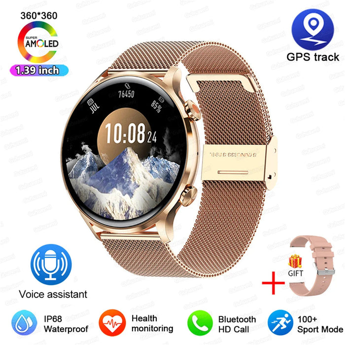 Bluetooth Calling Smartwatch – Fitness & Health Tracking SF