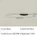 LED Ceiling Light – Simple Line Design for Modern Kitchens, Bedrooms, and Dining Areas - Samanta Factory