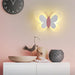 Butterfly Wall Lamp – Colorful LED Acrylic Light for Kids’ Room & Nursery - Samanta Factory