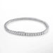 925 Sterling Silver Waterproof Moissanite Bracelet with GRA Certification SF