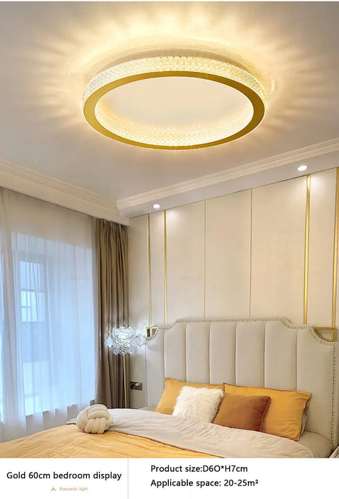 Luxury LED Ceiling Light – Modern Surface-Mounted Fixture for Living Spaces - Samanta Factory