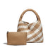 Stylish Split Leather Bucket Shoulder Bag – Versatile Women’s Handbag for Work & Casual Outings - Samanta Factory