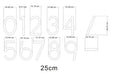 LED House Numbers – Backlit Stainless Steel Address Sign SF